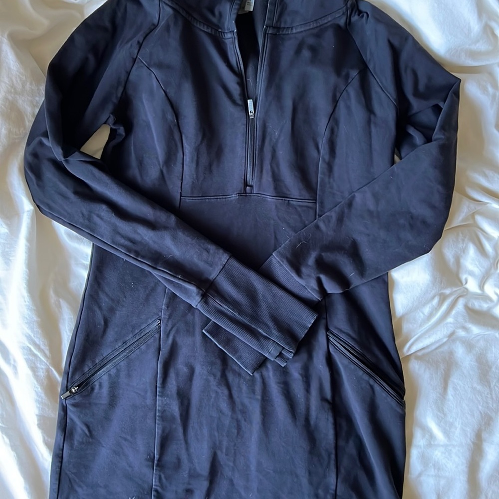 Athleta Athletic Tennis Dress with Hood